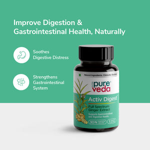 Activ Digest naturally soothes digestive distress, gas, bloating, nausea, and more while holistically strengthening the gastrointestinal system. 