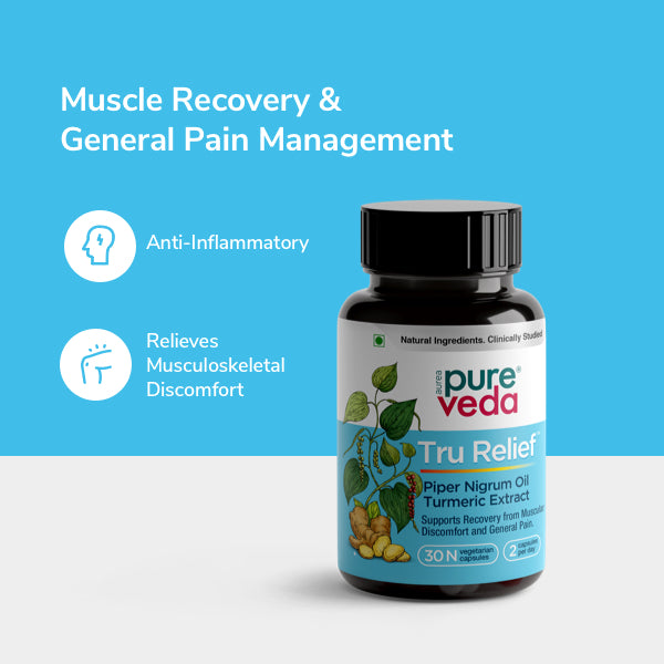 Tru Relief is a natural remedy for general pain management that reduces inflammation and relieves musculoskeletal discomfort with no side effects.