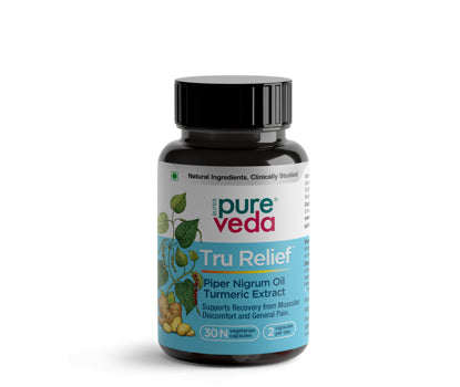 Pureveda Tru Relief for General Pain Management and Musculoskeletal health 